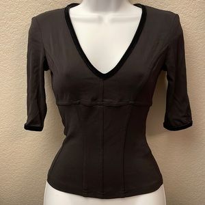 Sexy y2k / 90s vintage corset style Bebe top 🖤